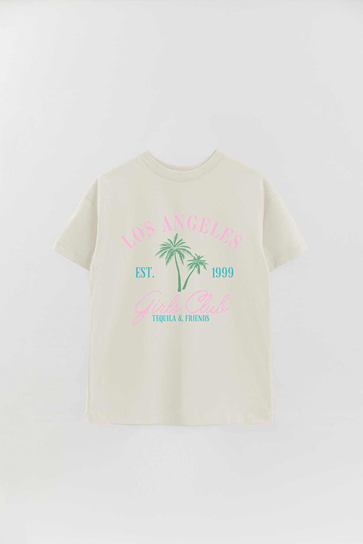 REMERA OVER ESTAMPADA WCV3 LOS ANGELES