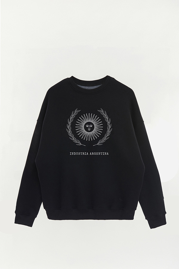 BUZO CREWNECK ESTAMPADO ARG LAUREL INDUSTRIA ARGENTINA