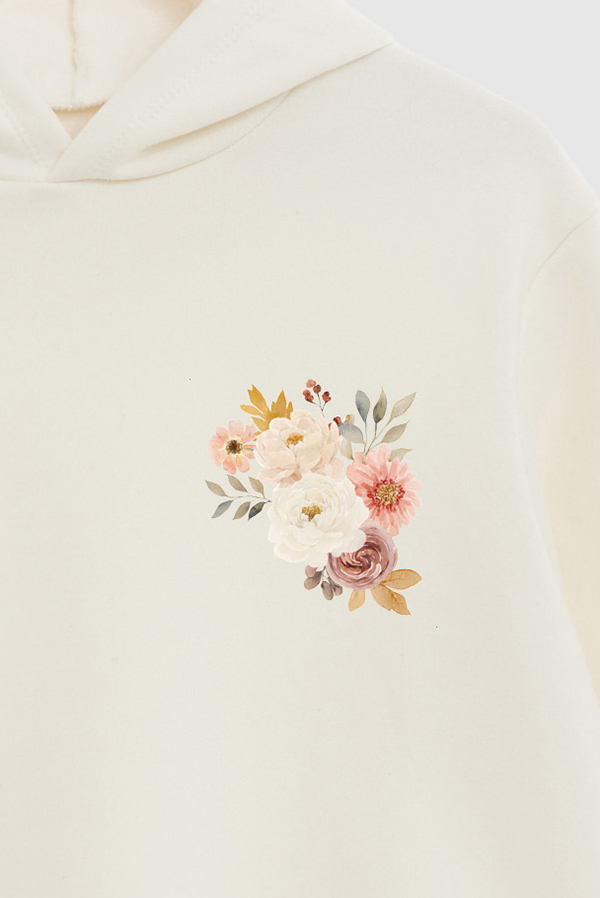 HOODIE FB ESTAMPADO FLORAL WILDFLOWER SOUL