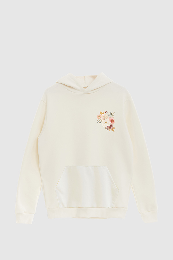 HOODIE FB ESTAMPADO FLORAL WILDFLOWER SOUL