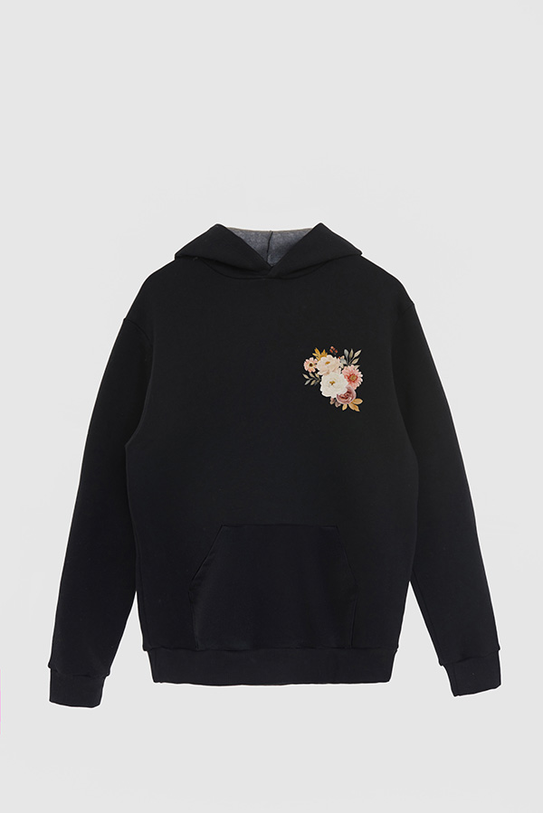 HOODIE FB ESTAMPADO FLORAL WILDFLOWER SOUL