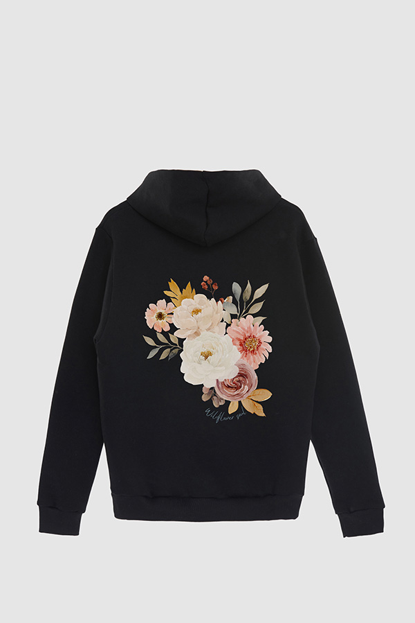 HOODIE FB ESTAMPADO FLORAL WILDFLOWER SOUL