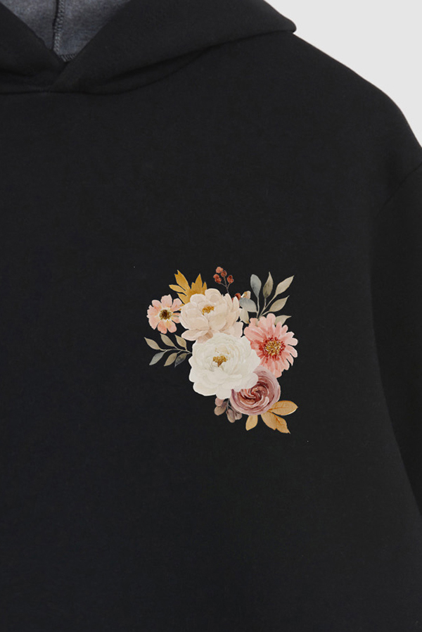 HOODIE FB ESTAMPADO FLORAL WILDFLOWER SOUL