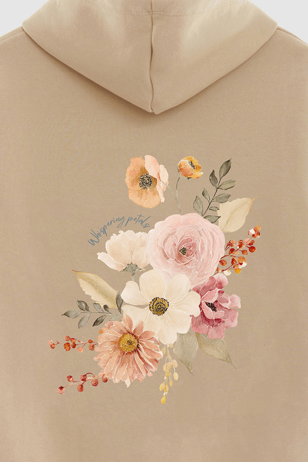HOODIE FB ESTAMPADO FLORAL WHISPERING PETALS