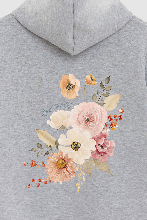 HOODIE FB ESTAMPADO FLORAL WHISPERING PETALS