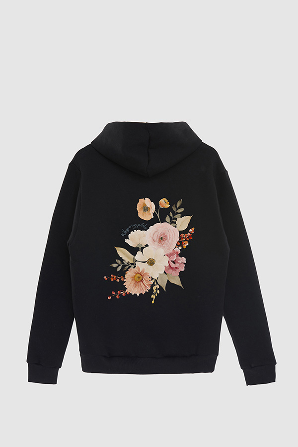 HOODIE FB ESTAMPADO FLORAL WHISPERING PETALS