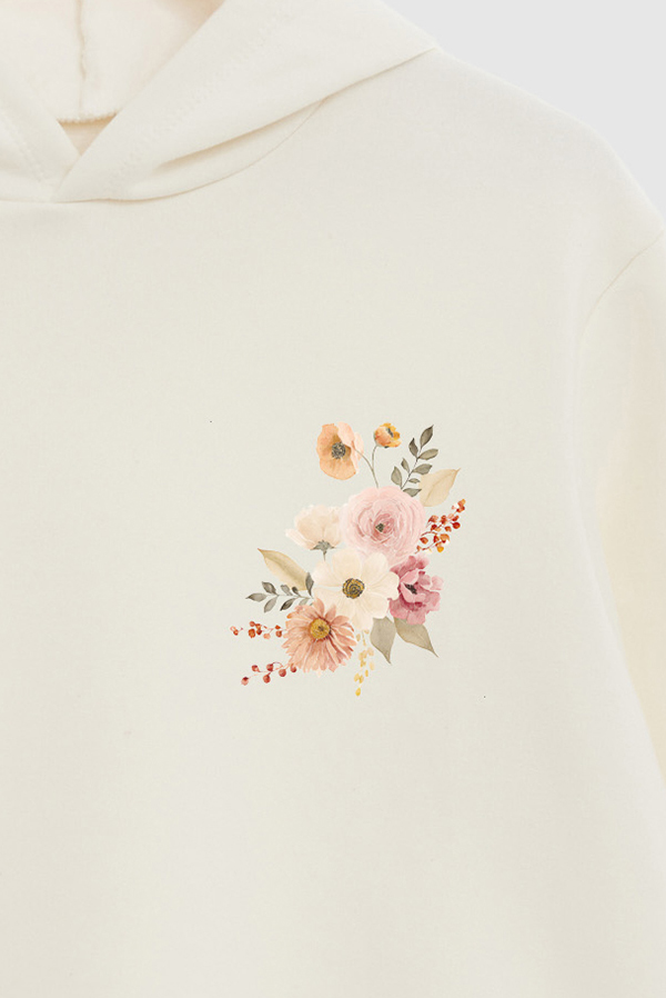 HOODIE FB ESTAMPADO FLORAL WHISPERING PETALS