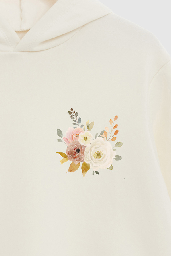 HOODIE FB ESTAMPADO FLORAL TIMELESS BOUQUET