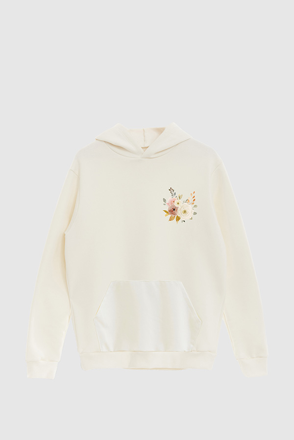 HOODIE FB ESTAMPADO FLORAL TIMELESS BOUQUET