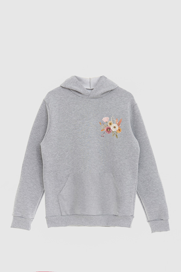 HOODIE FB ESTAMPADO FLORAL SOFTLY BLOOMING
