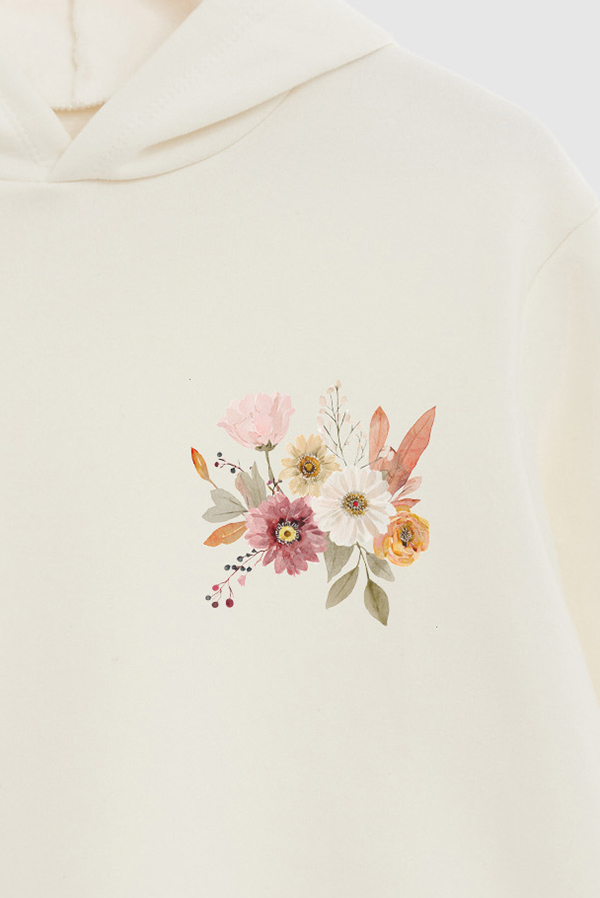 HOODIE FB ESTAMPADO FLORAL SOFTLY BLOOMING