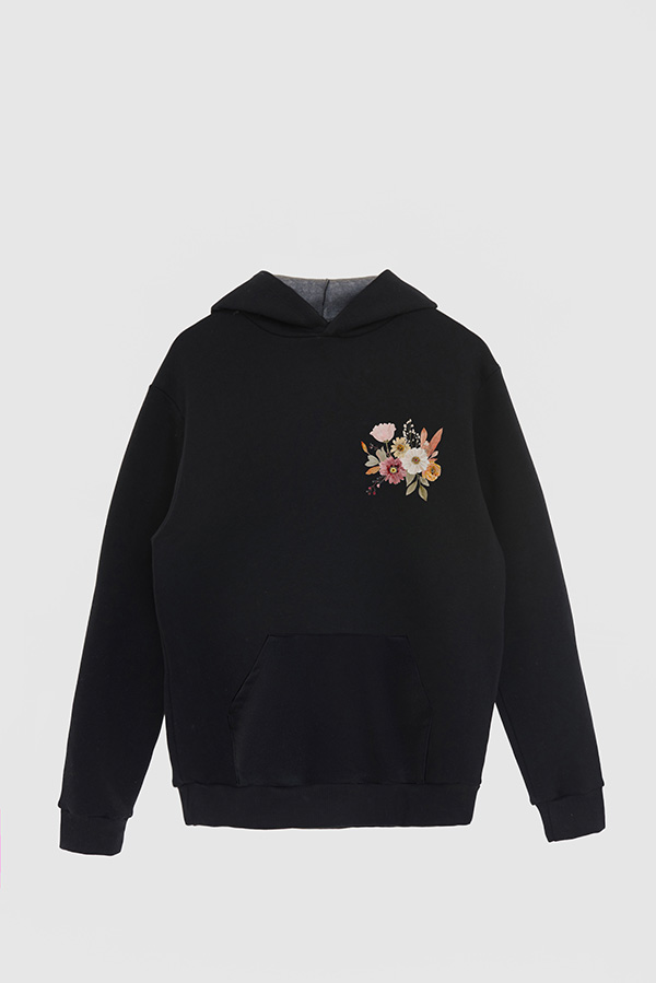 HOODIE FB ESTAMPADO FLORAL SOFTLY BLOOMING
