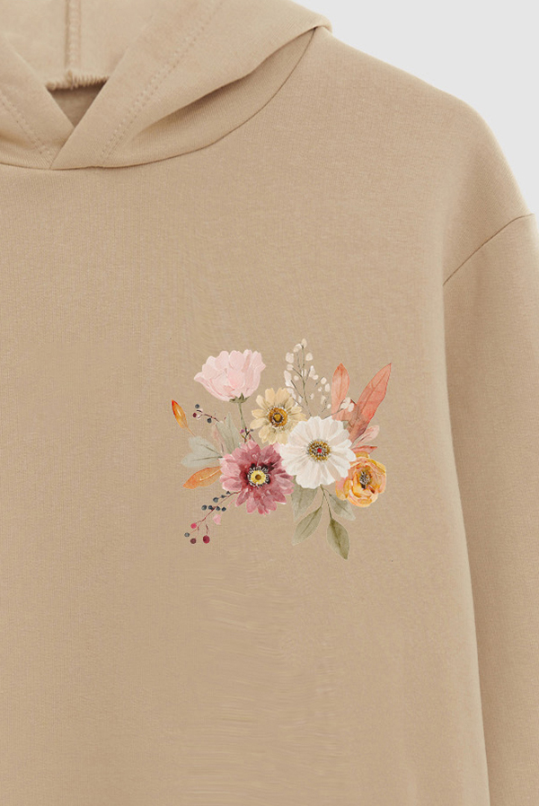 HOODIE FB ESTAMPADO FLORAL SOFTLY BLOOMING
