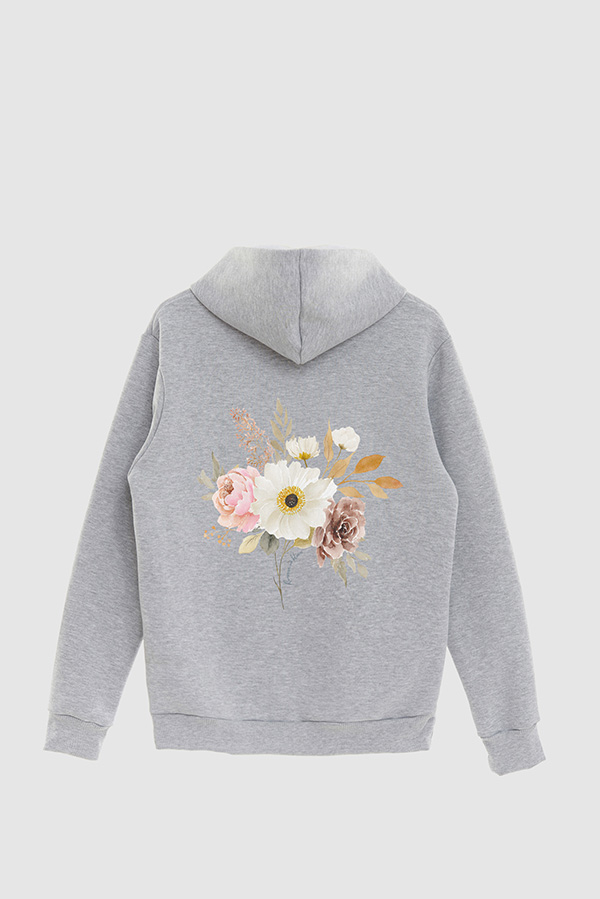 HOODIE FB ESTAMPADO FLORAL ROMANCE IN BLOOM