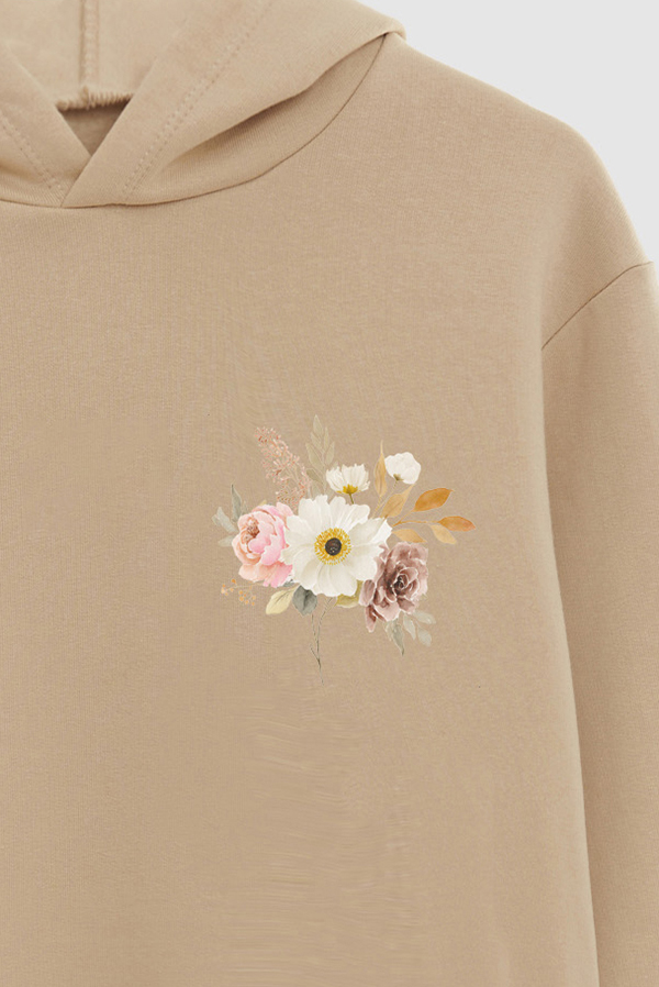 HOODIE FB ESTAMPADO FLORAL ROMANCE IN BLOOM