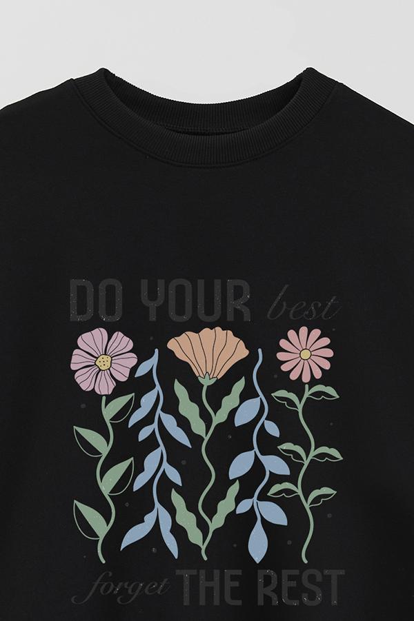 BUZO CREWNECK ESTAMPADO BOHO DO YOUR BEST