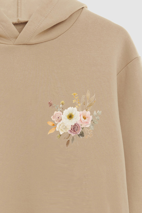 HOODIE FB ESTAMPADO FLORAL PASTEL PETALS