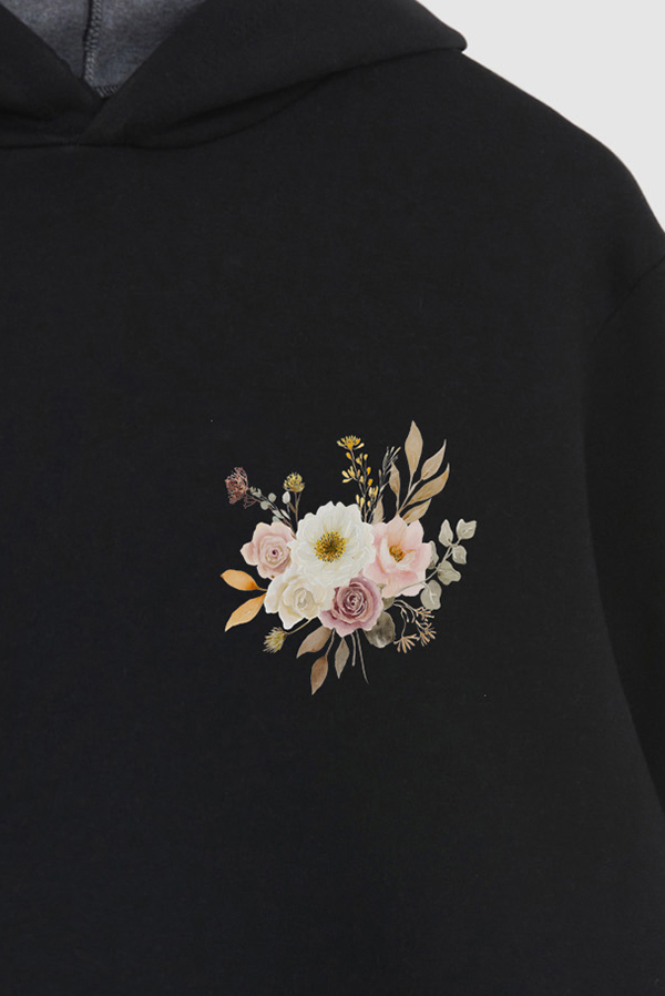 HOODIE FB ESTAMPADO FLORAL PASTEL PETALS