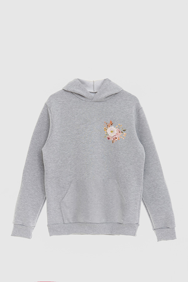 HOODIE FB ESTAMPADO FLORAL LOVE IN FULL BLOOM