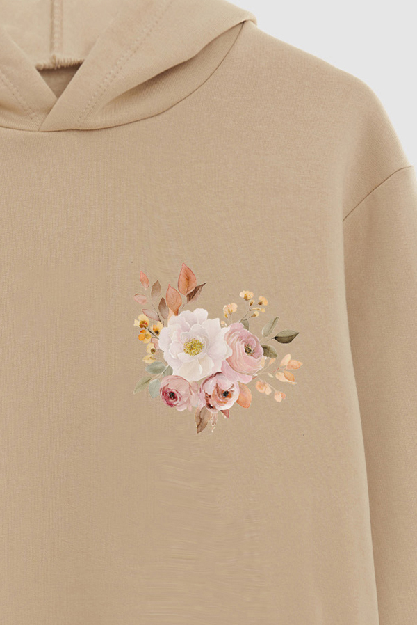 HOODIE FB ESTAMPADO FLORAL LOVE IN FULL BLOOM