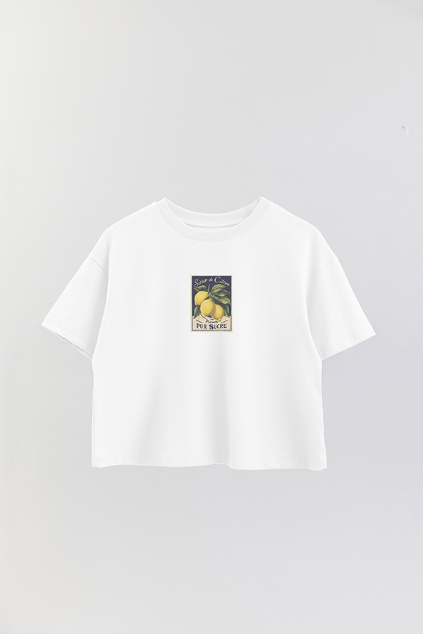 REMERA CROP ESTAMPADA LMN PUR SUCRE 2