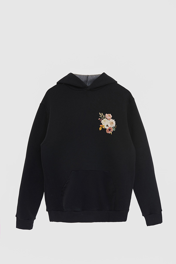 HOODIE FB ESTAMPADO FLORAL GRACEFULLY IN BLOOM