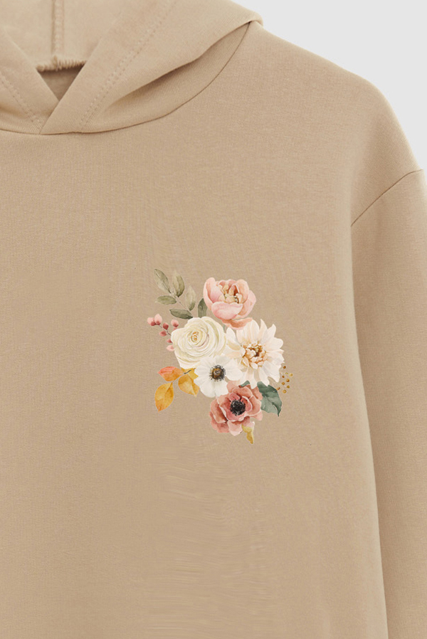 HOODIE FB ESTAMPADO FLORAL GRACEFULLY IN BLOOM