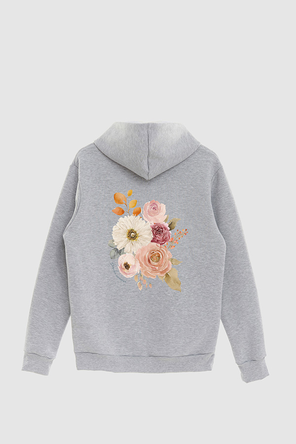 HOODIE FB ESTAMPADO FLORAL GARDEN ROMANCE