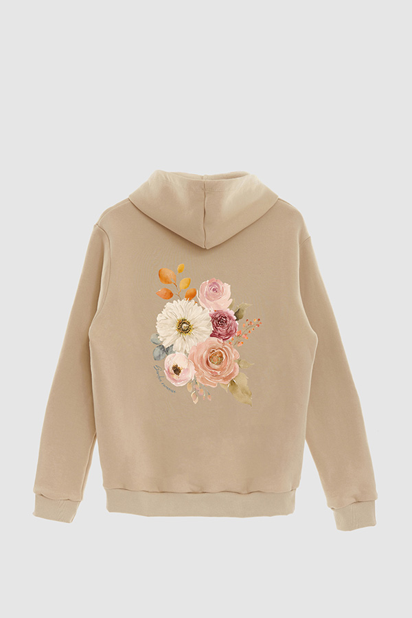 HOODIE FB ESTAMPADO FLORAL GARDEN ROMANCE