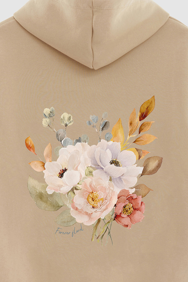 HOODIE FB ESTAMPADO FLORAL FOREVER FLORAL