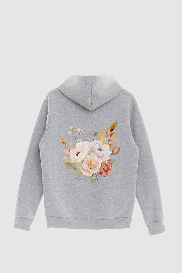 HOODIE FB ESTAMPADO FLORAL FOREVER FLORAL