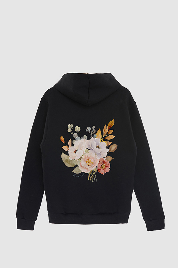 HOODIE FB ESTAMPADO FLORAL FOREVER FLORAL