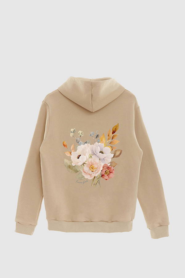 HOODIE FB ESTAMPADO FLORAL FOREVER FLORAL