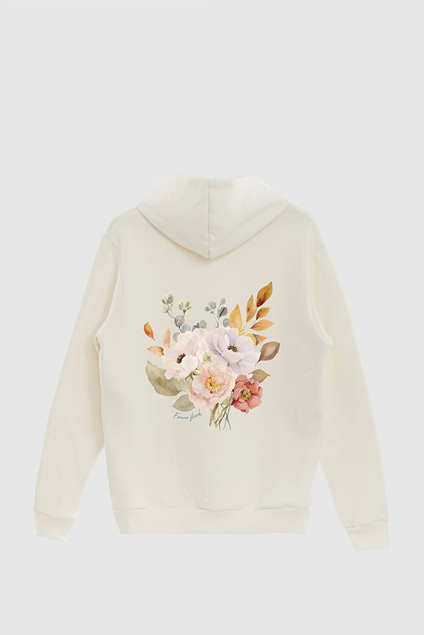 HOODIE FB ESTAMPADO FLORAL FOREVER FLORAL
