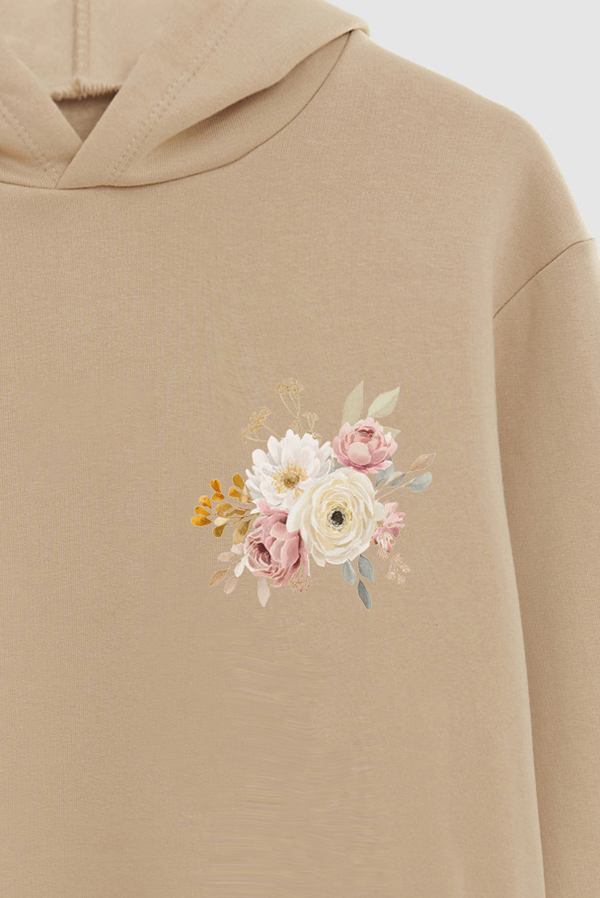 HOODIE FB ESTAMPADO FLORAL FLOURISH GENTLY