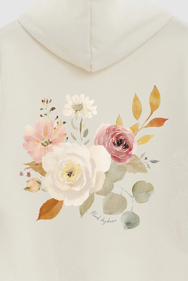 HOODIE FB ESTAMPADO FLORAL DAYDREAM
