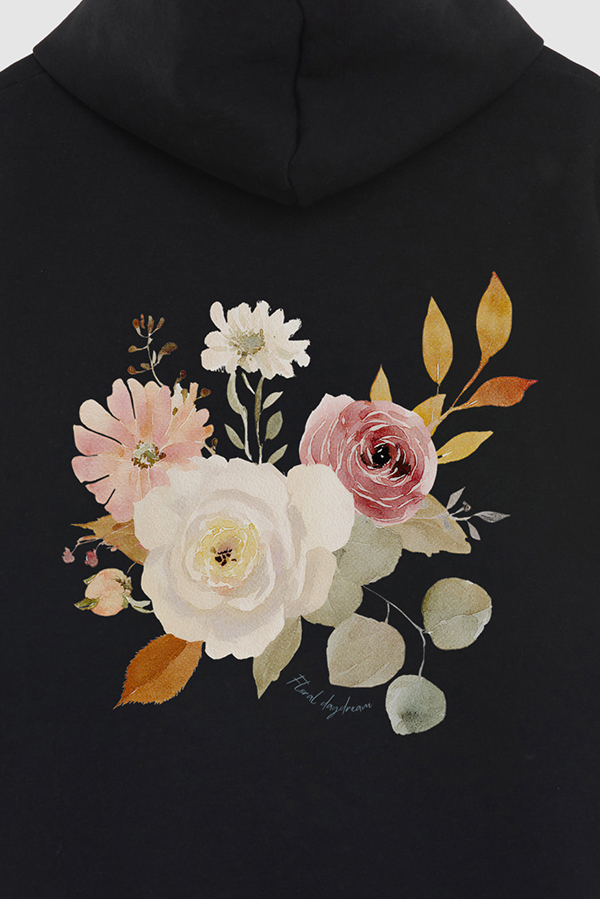 HOODIE FB ESTAMPADO FLORAL DAYDREAM
