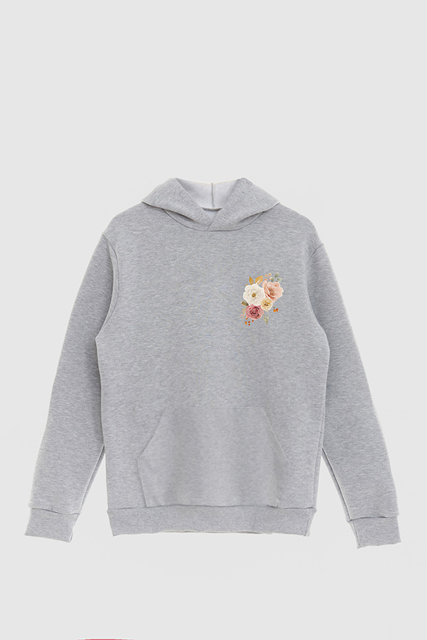 HOODIE FB ESTAMPADO FLORAL BLUSH BLOOM