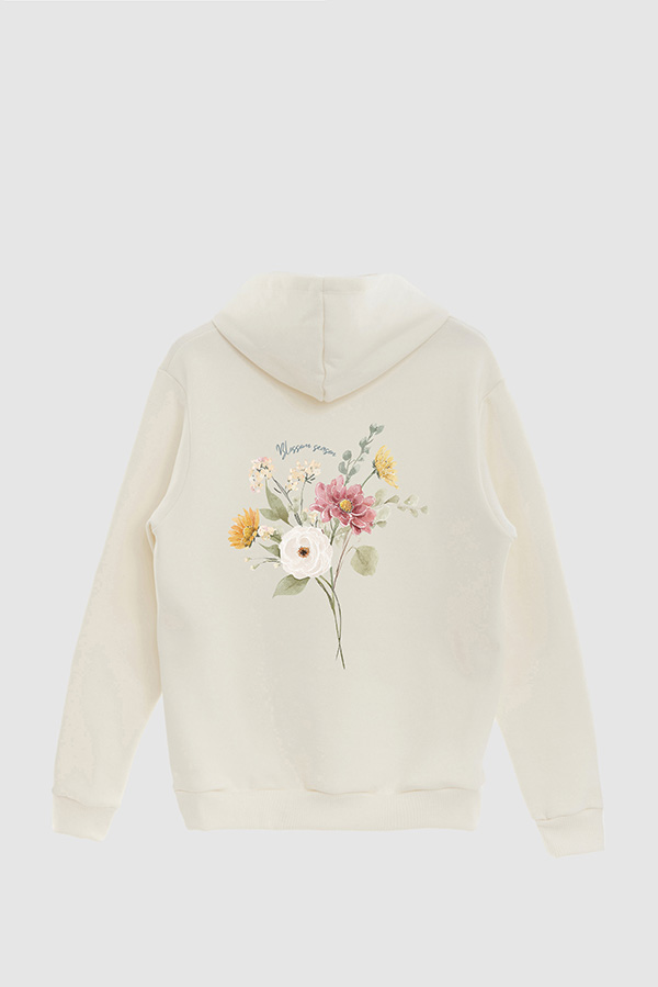 HOODIE FB ESTAMPADO FLORAL BLOSSOM SEASON