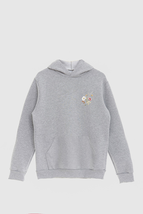 HOODIE FB ESTAMPADO FLORAL BLOOM WITH LOVE