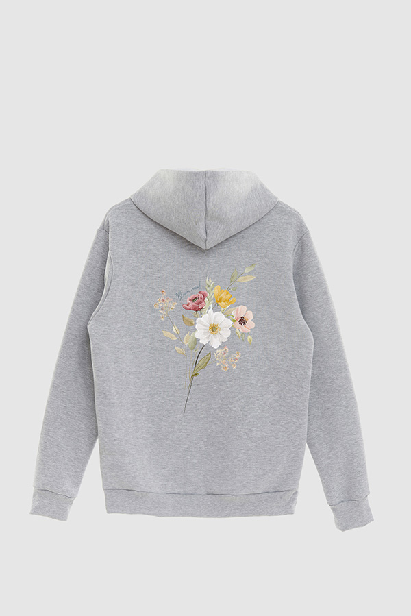 HOODIE FB ESTAMPADO FLORAL BLOOM MOOD