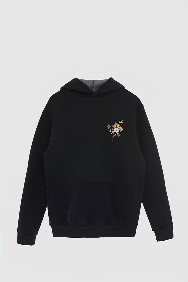 HOODIE FB ESTAMPADO FLORAL BLOOM MOOD