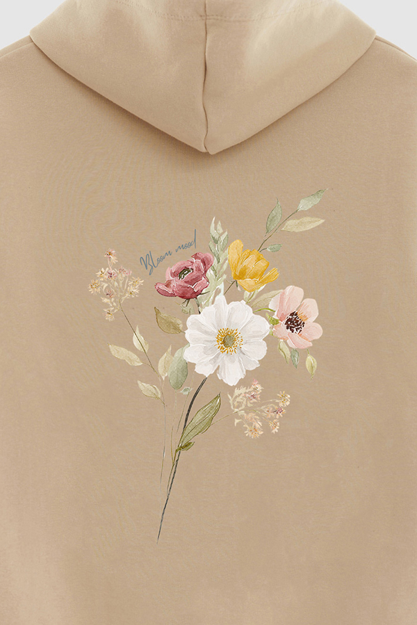 HOODIE FB ESTAMPADO FLORAL BLOOM MOOD