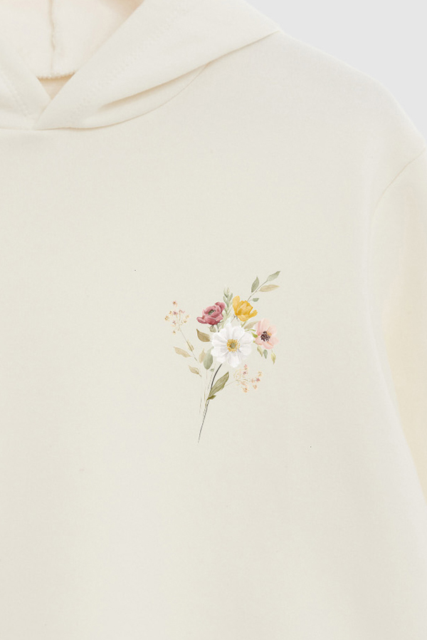 HOODIE FB ESTAMPADO FLORAL BLOOM MOOD