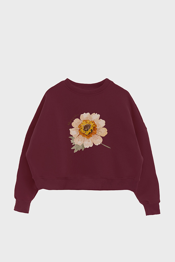 BUZO CROP ESTAMPADO WHISPER OF AUTUMN