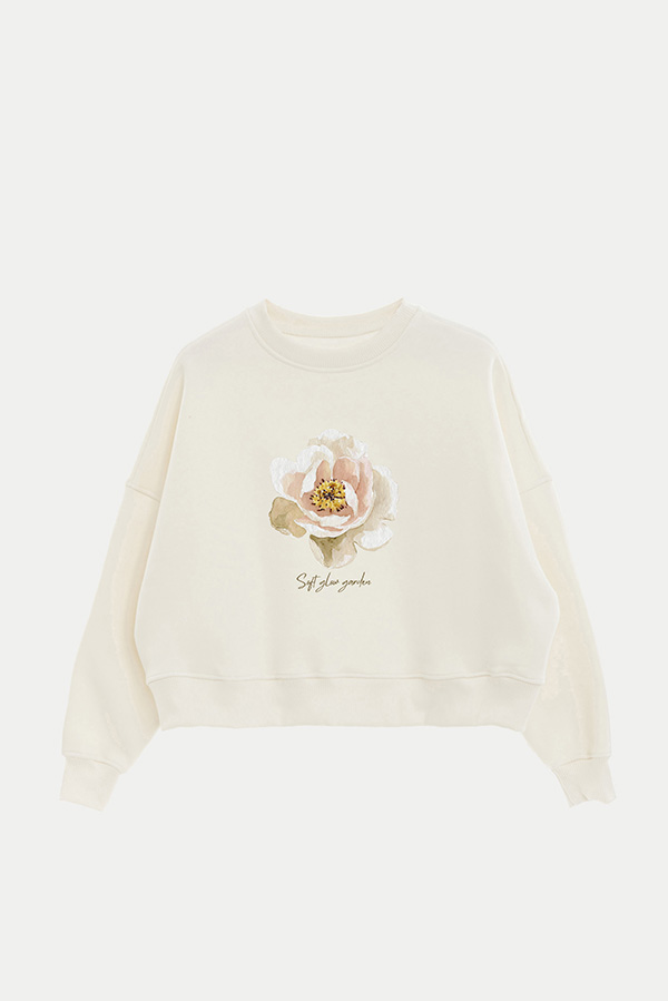 BUZO FRISA ESTAMPADO SOFT GLOW GARDEN