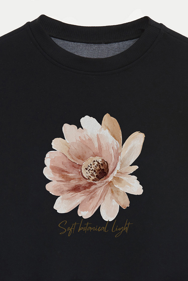 BUZO FRISA ESTAMPADO SOFT BOTANICAL