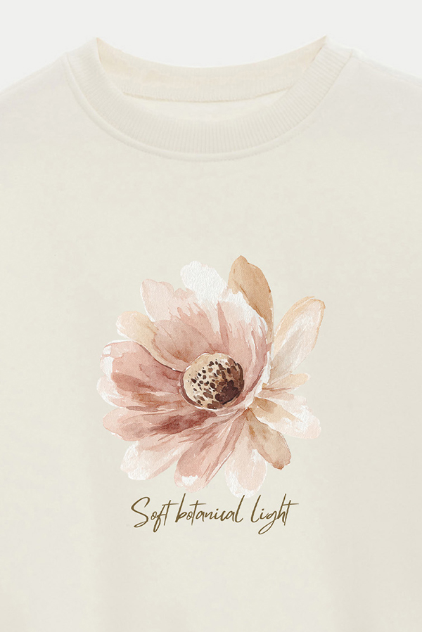 BUZO FRISA ESTAMPADO SOFT BOTANICAL