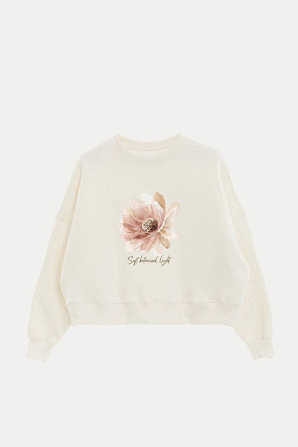 BUZO FRISA ESTAMPADO SOFT BOTANICAL