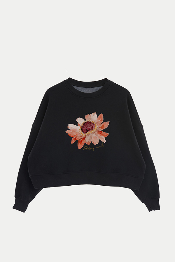 BUZO FRISA ESTAMPADO PETALS OF WARMTH
